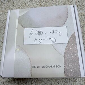 The Little Charm Box Gift Box - Neutral Glitter Design